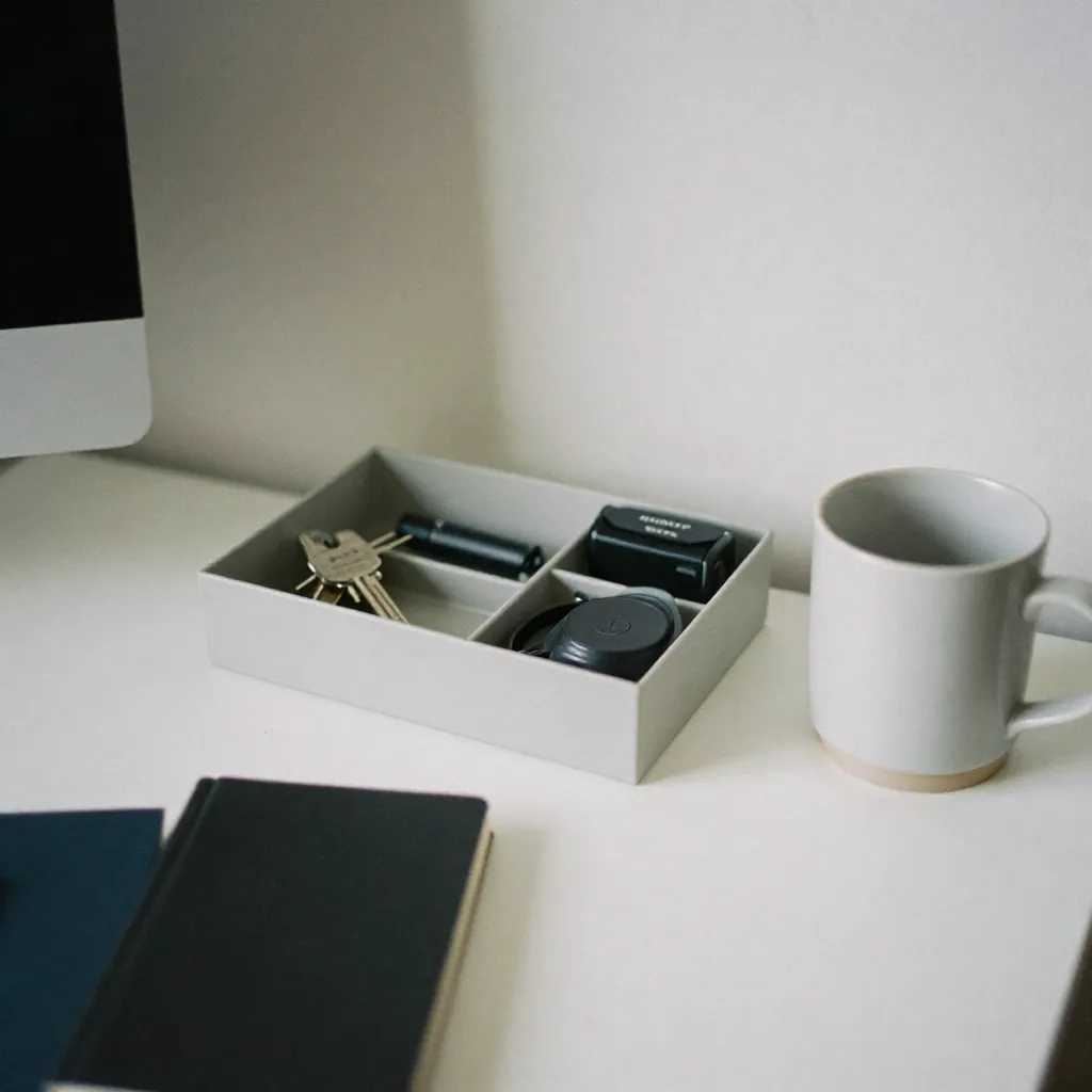 Asymmetrical tray with irregular geometry